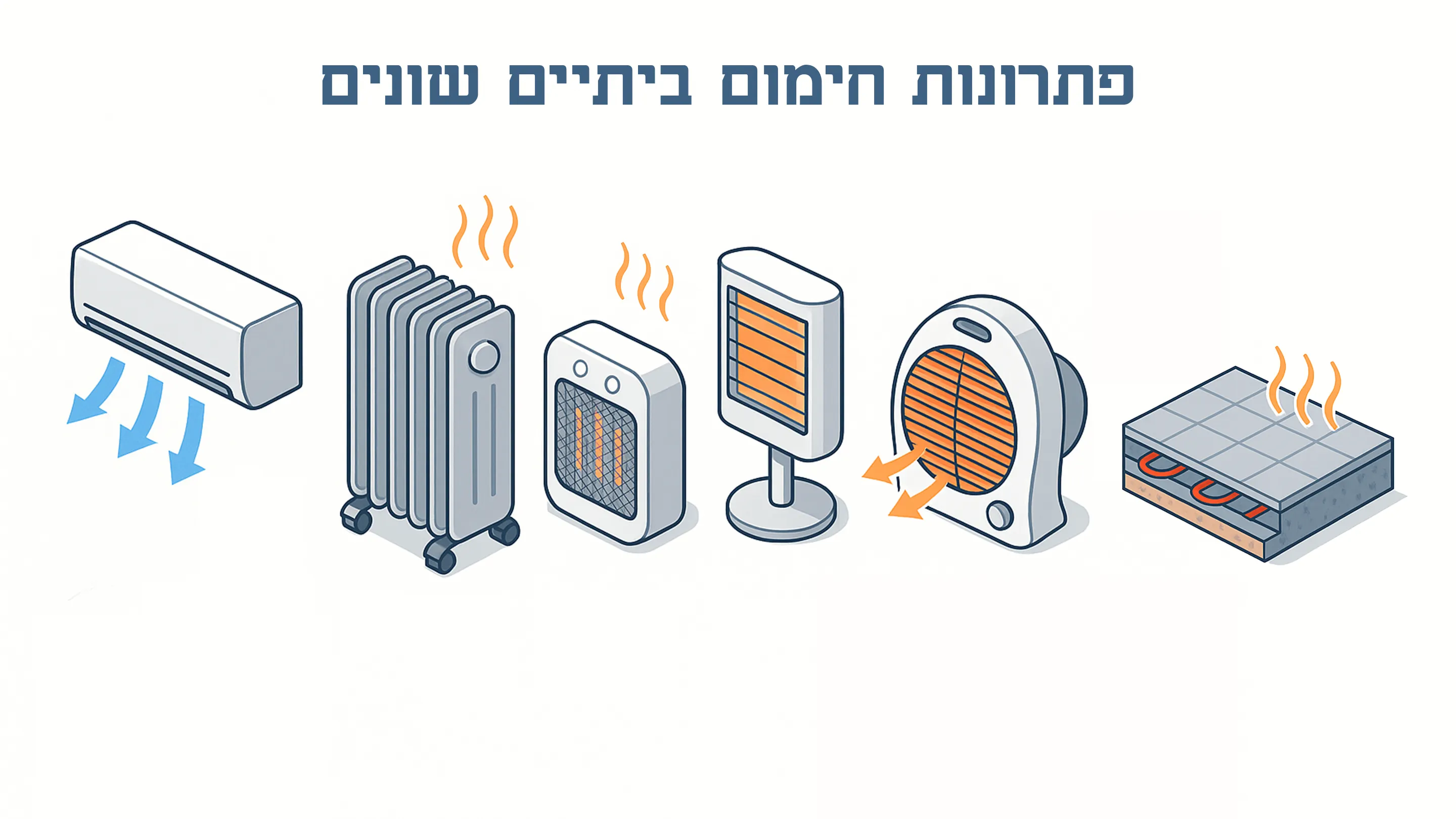 סוגים שונים של חימום